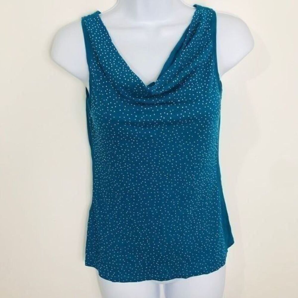 Express tank top color turquoise size XS…0540